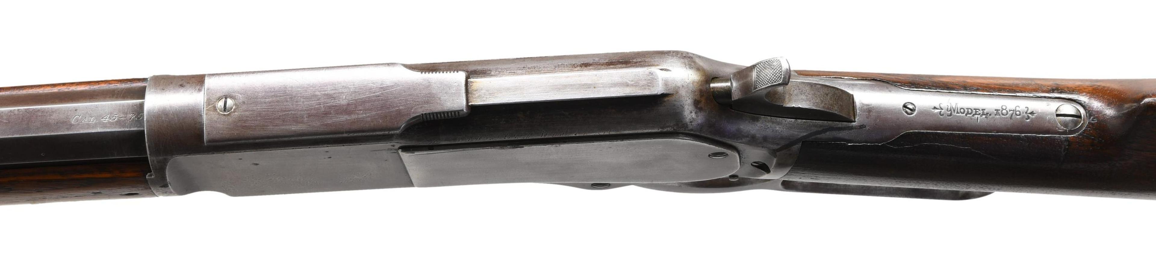 WINCHESTER 1876 LEVER ACTION RIFLE.