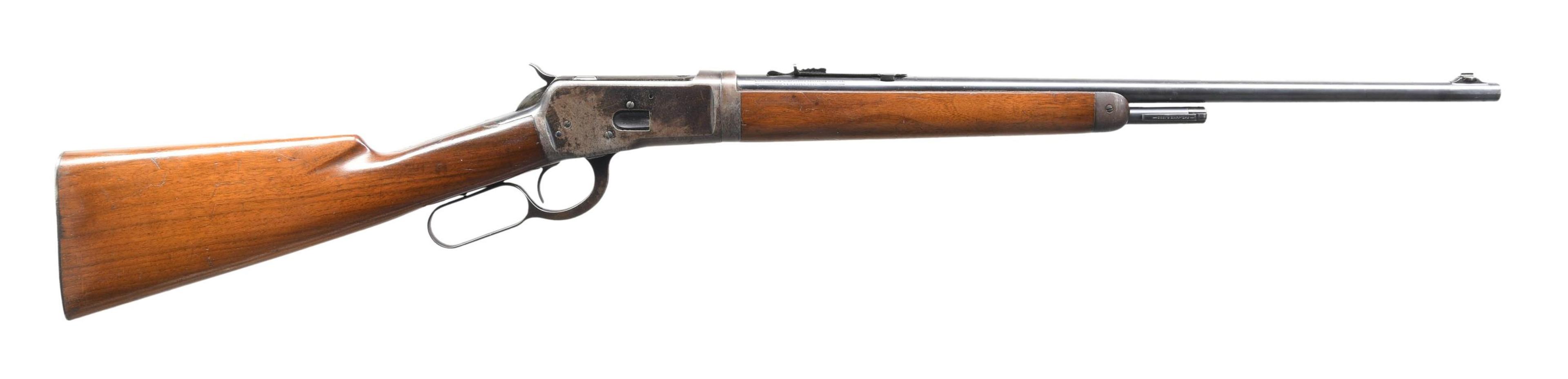 WINCHESTER MODEL 53 TAKEDOWN LEVER ACTION RIFLE.
