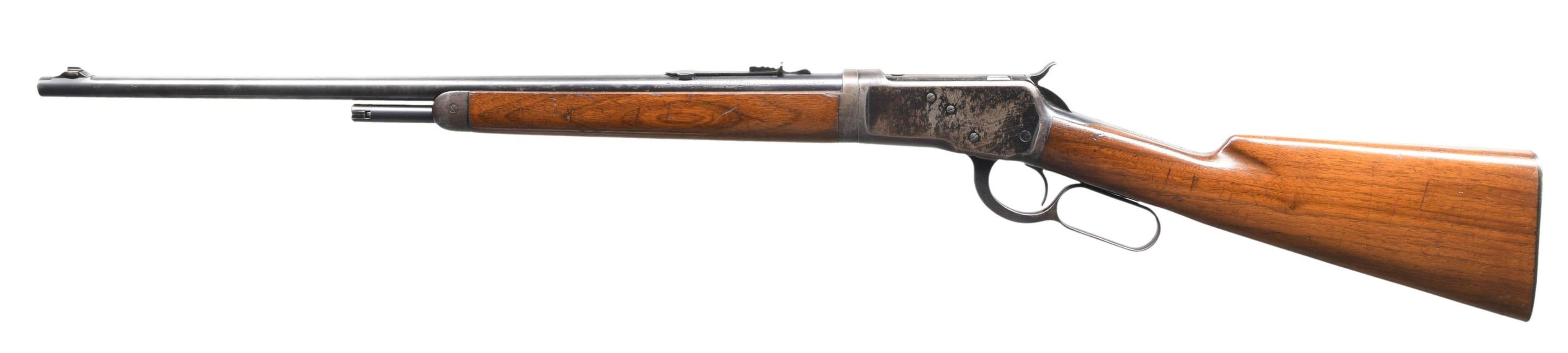 WINCHESTER MODEL 53 TAKEDOWN LEVER ACTION RIFLE.