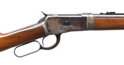 WINCHESTER MODEL 53 TAKEDOWN LEVER ACTION RIFLE.