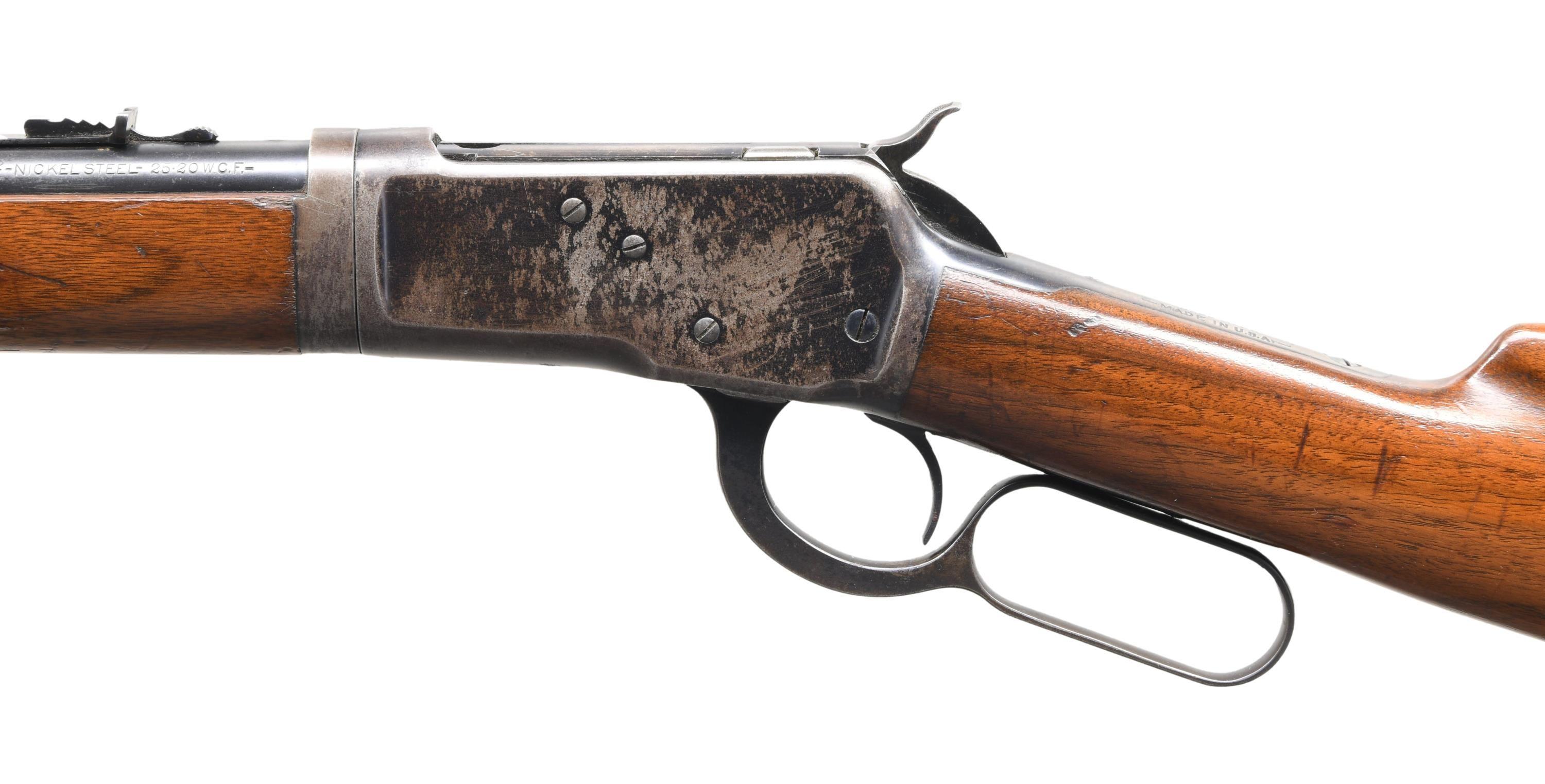 WINCHESTER MODEL 53 TAKEDOWN LEVER ACTION RIFLE.