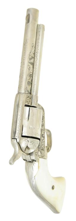 COLT FACTORY ENGRAVED 1ST GEN SAA REVOLVER