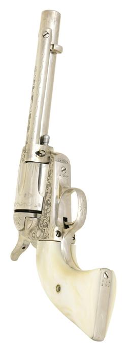 COLT FACTORY ENGRAVED 1ST GEN SAA REVOLVER