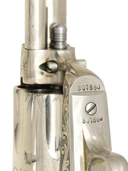 COLT FACTORY ENGRAVED 1ST GEN SAA REVOLVER