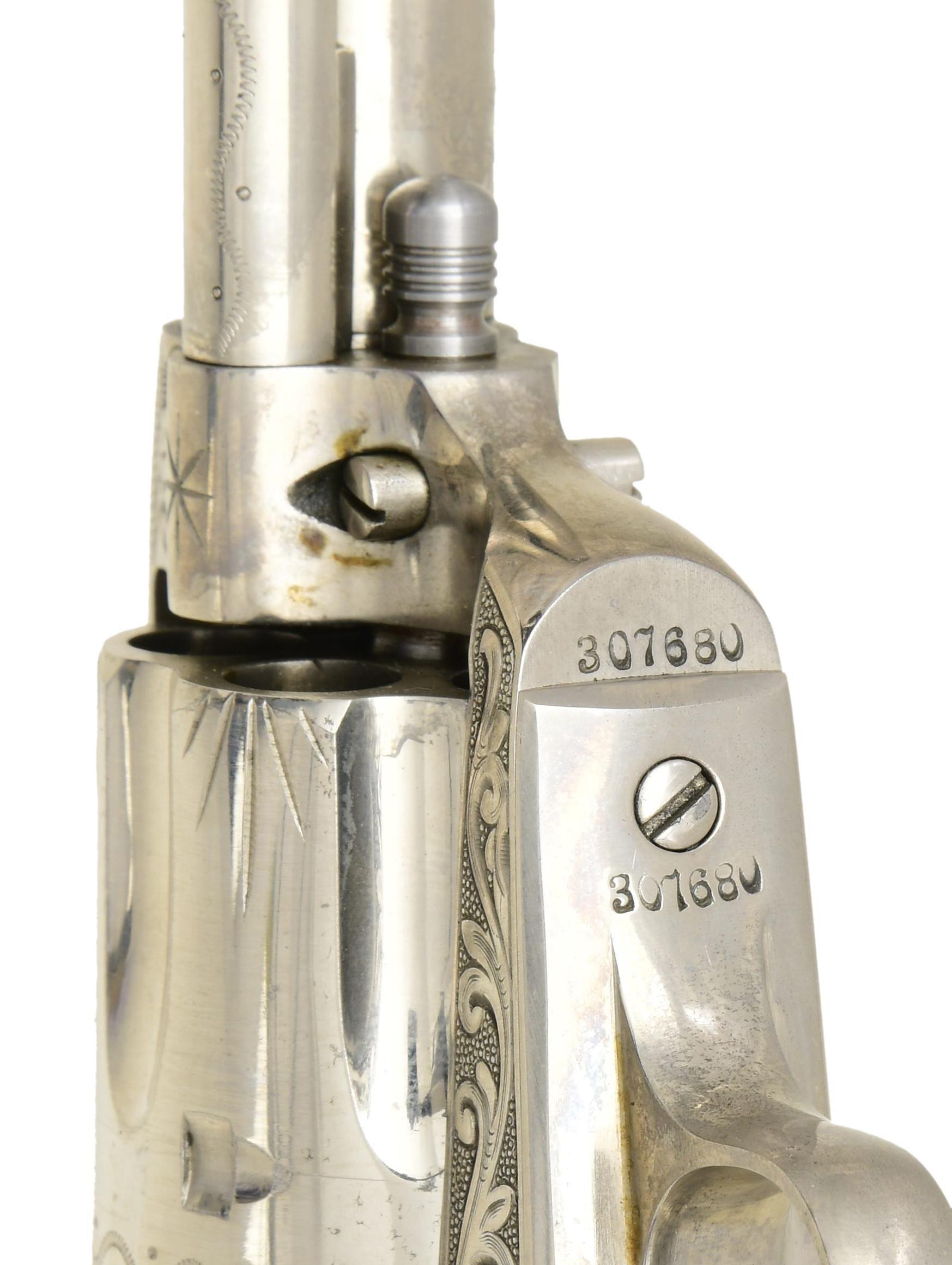 COLT FACTORY ENGRAVED 1ST GEN SAA REVOLVER