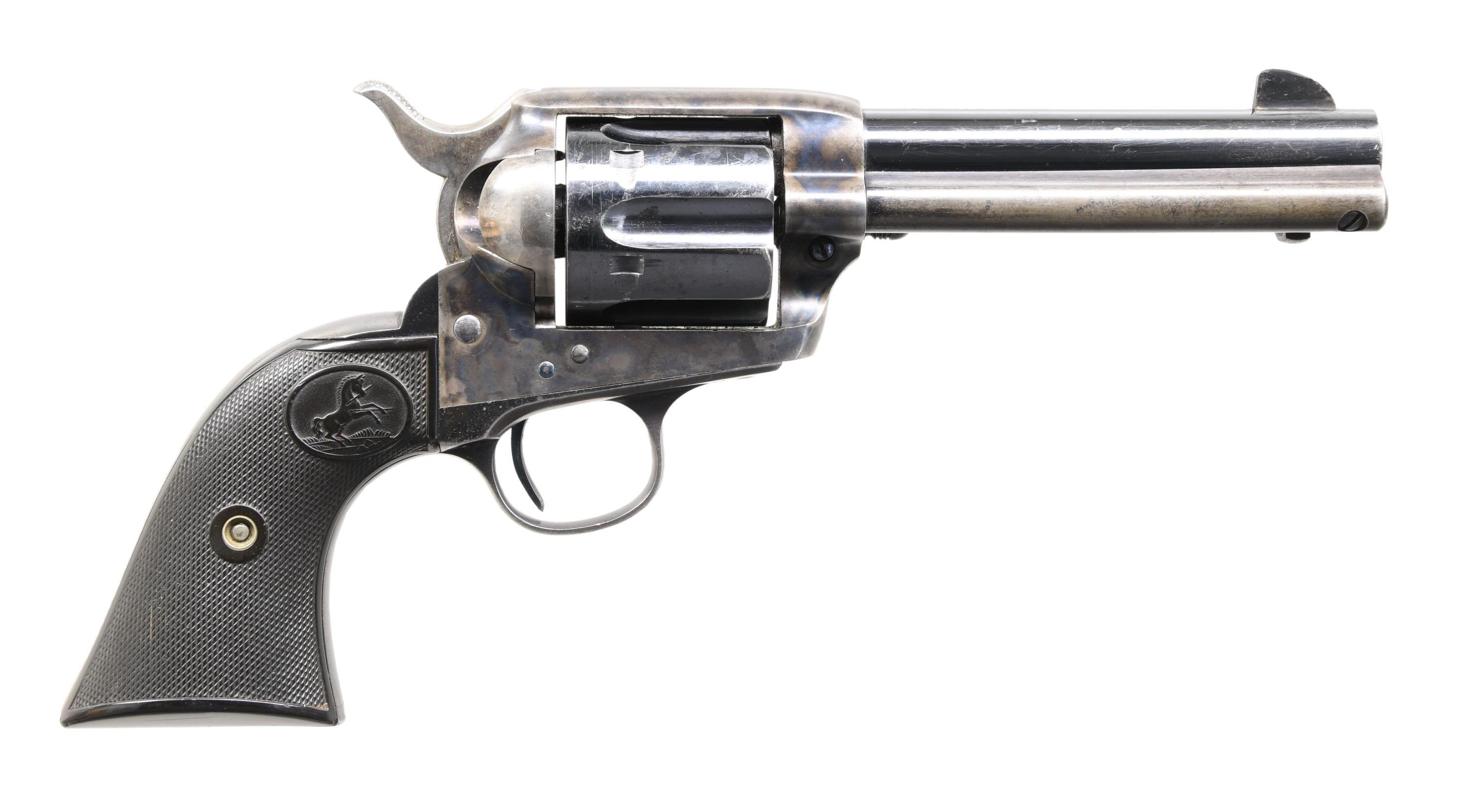 COLT FIRST GENERATION LONG FLUTE SAA REVOLVER.