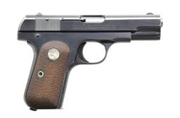 COLT MODEL 1903 HAMMERLESS SEMI-AUTOMATIC PISTOL.