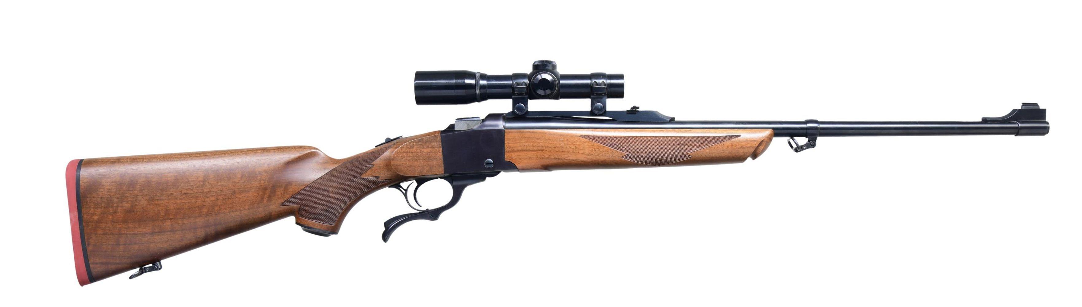 RUGER NO. 1 MODEL 01304 SINGLE SHOT RIFLE.