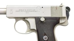 WEBLEY & SCOTT MARK I NAVY SEMI-AUTOMATIC PISTOL.
