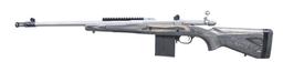 RUGER STAINLESS GUNSITE SCOUT BOLT ACTION RIFLE.