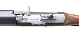 RUGER STAINLESS MINI-14 SEMI-AUTO RANCH RIFLE.