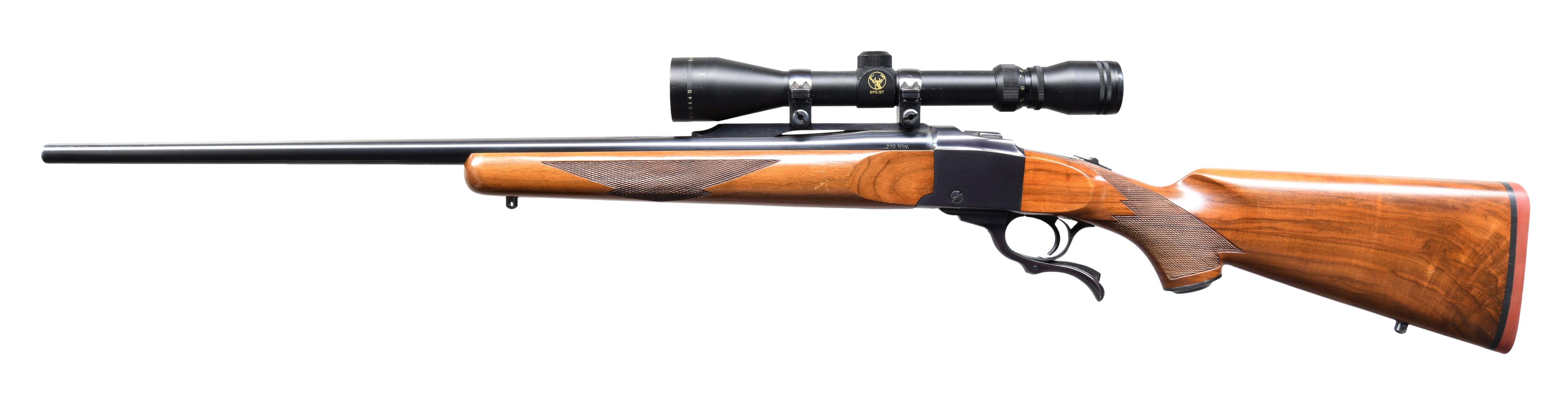 RUGER NO.1-B SINGLE SHOT RIFLE.