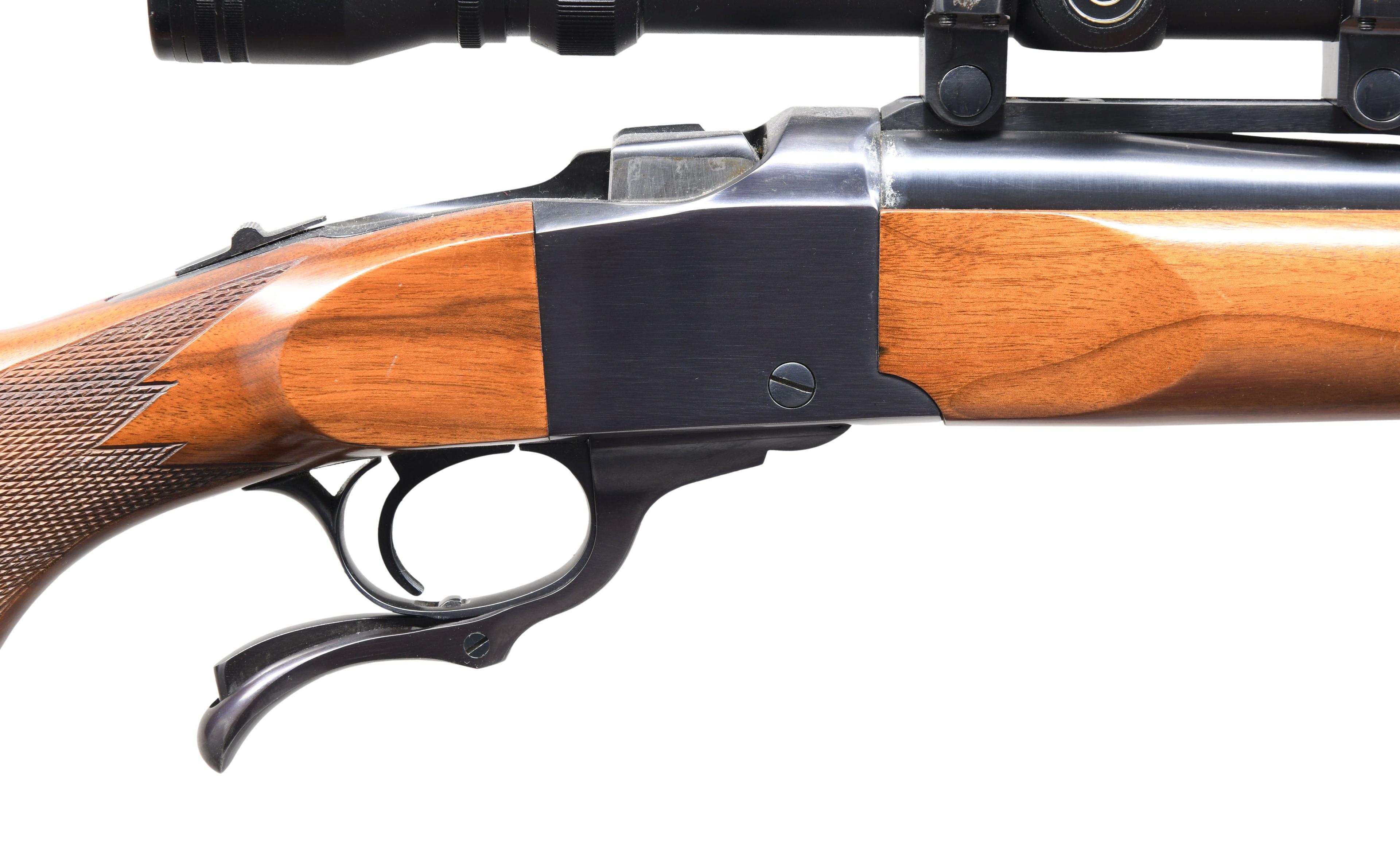 RUGER NO.1-B SINGLE SHOT RIFLE.