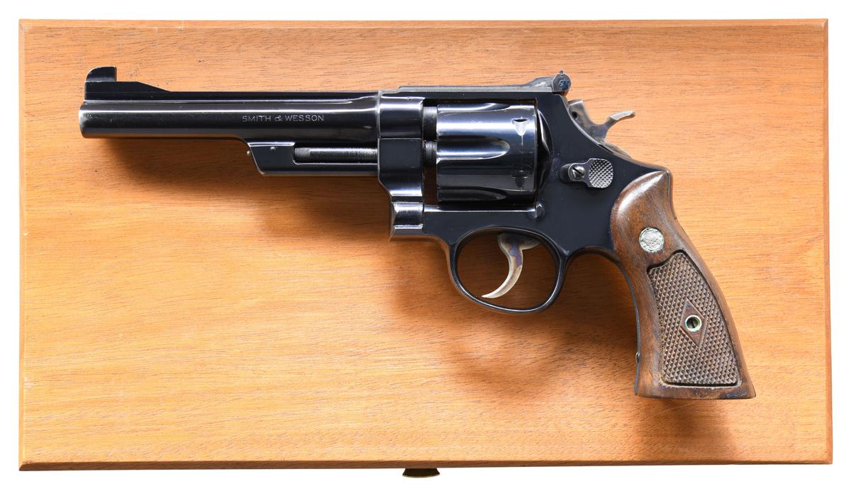SMITH & WESSON PRE MODEL 27 DA REVOLVER.