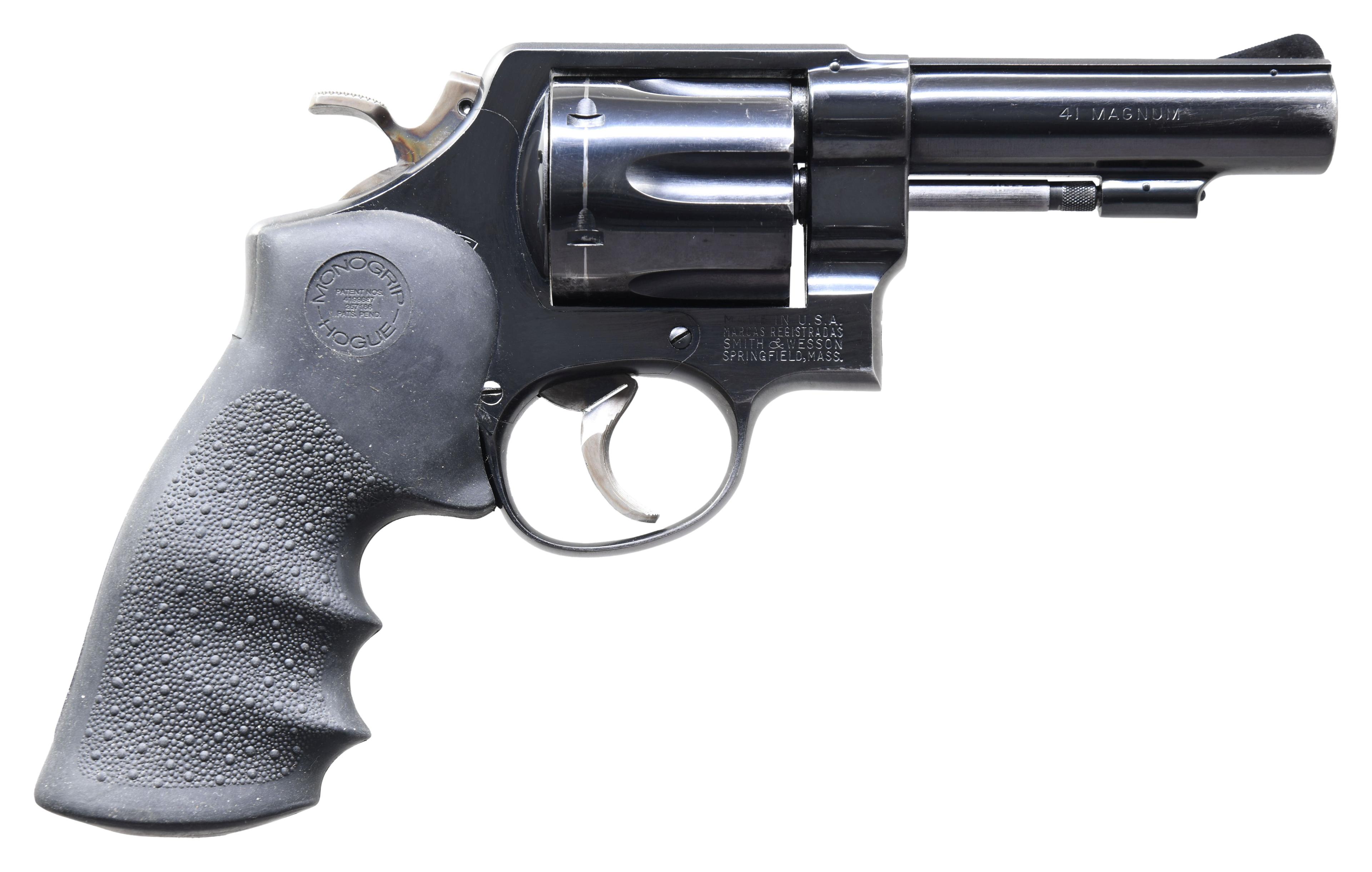 SMITH & WESSON MODEL 58 DA REVOLVER.