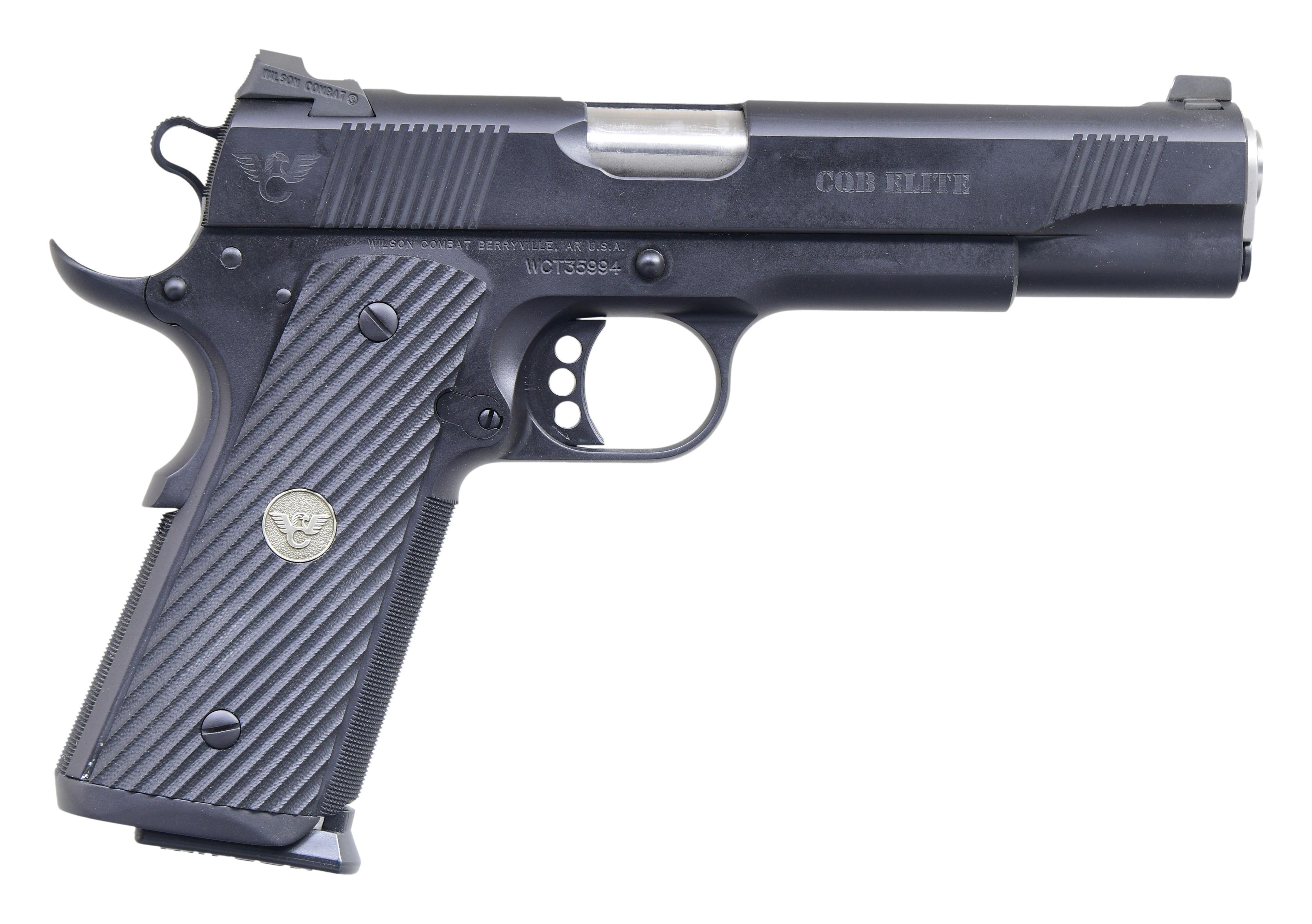 WILSON COMBAT CBQ ELITE 1911 SEMI AUTO PISTOL.