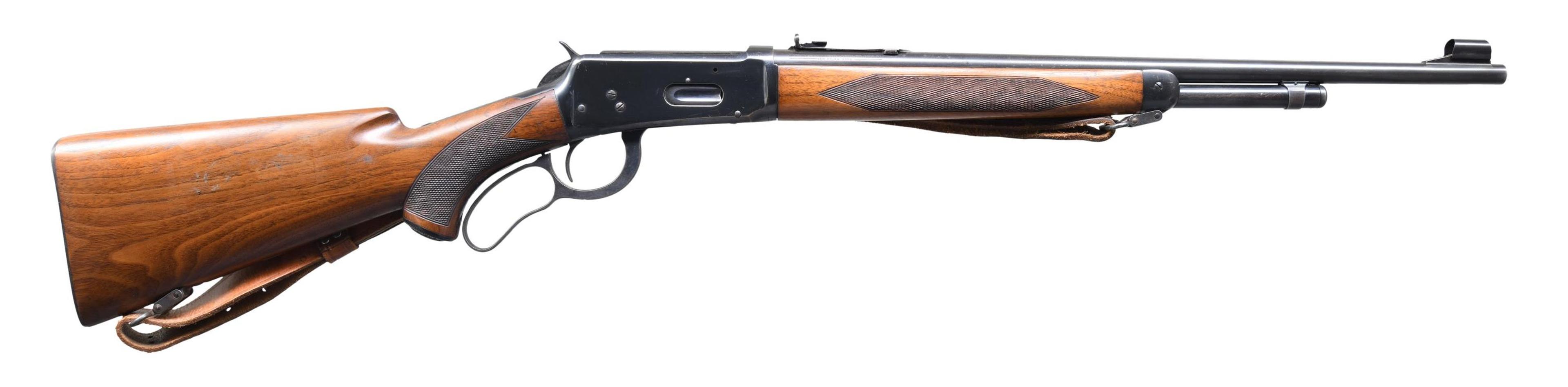 WINCHESTER MODEL 64 DELUXE LEVER ACTION CARBINE.