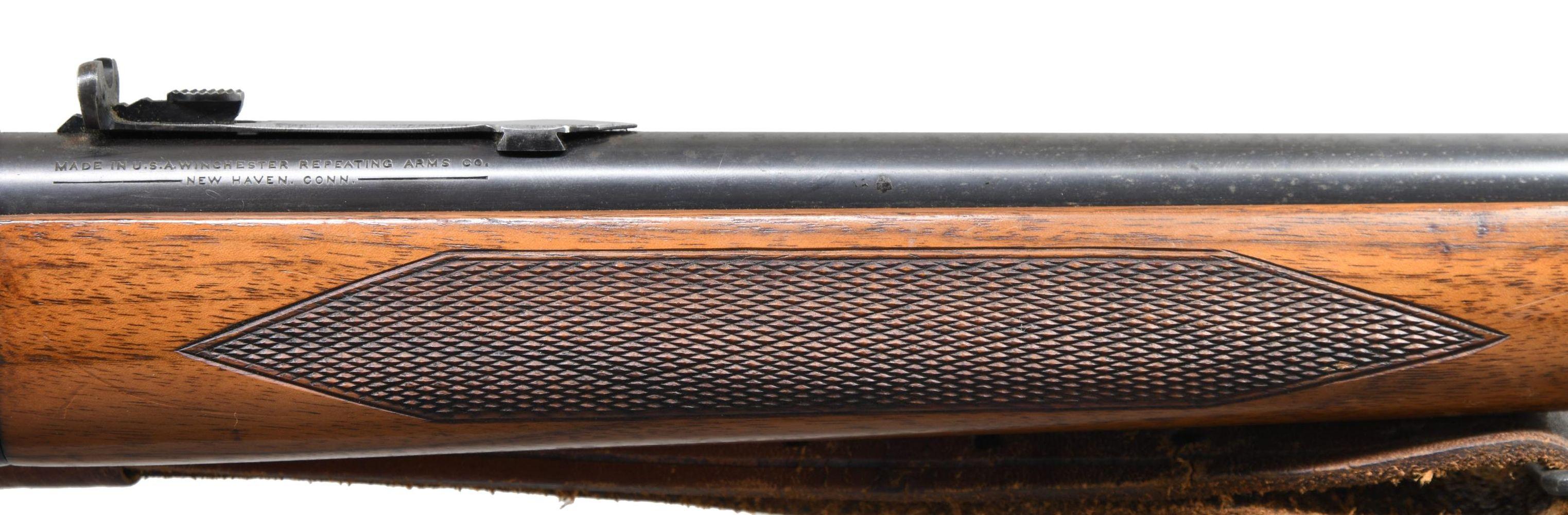 WINCHESTER MODEL 64 DELUXE LEVER ACTION CARBINE.
