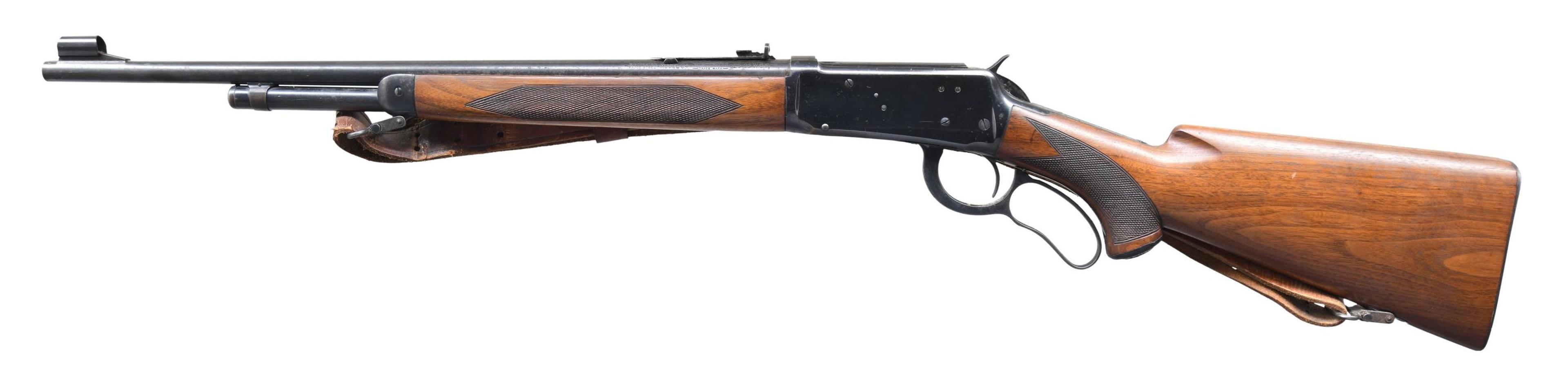 WINCHESTER MODEL 64 DELUXE LEVER ACTION CARBINE.