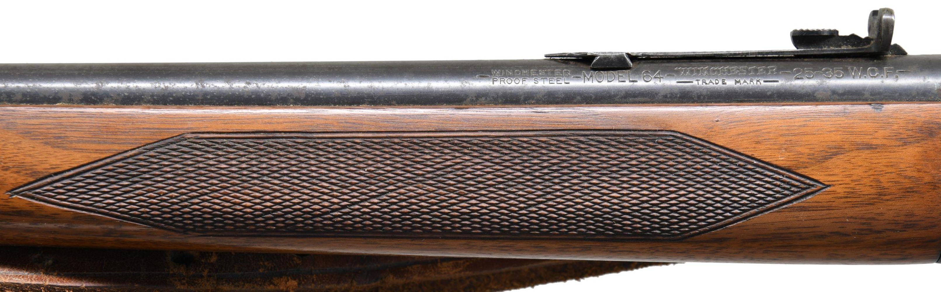 WINCHESTER MODEL 64 DELUXE LEVER ACTION CARBINE.