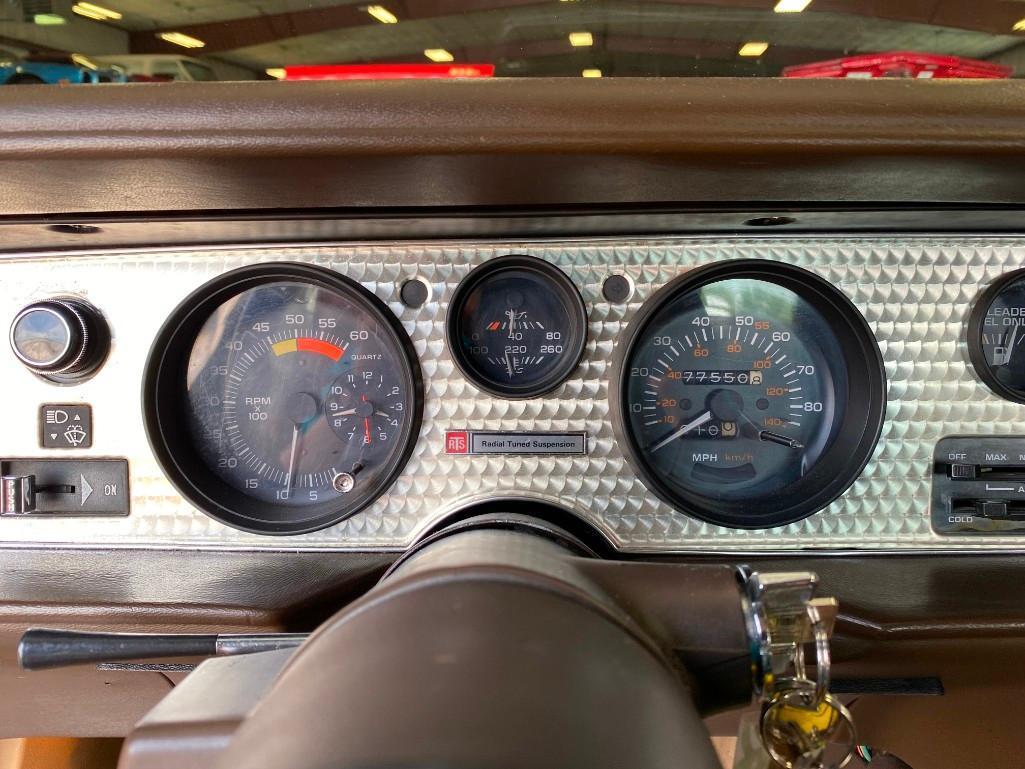 1981 PONTIAC TRANS AM TURBO