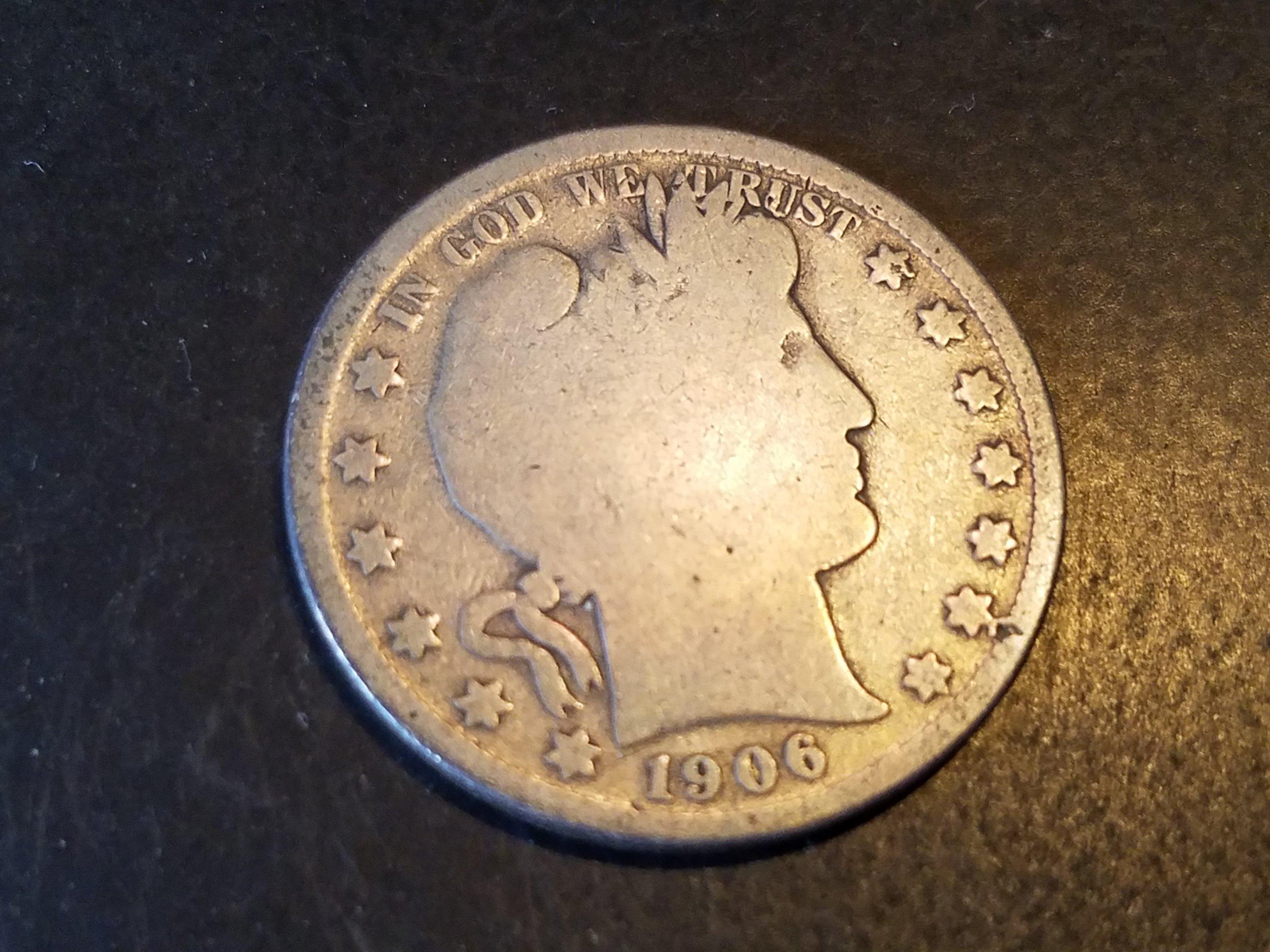 1906 O Barber Half