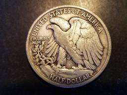 1934 Walking Liberty Half