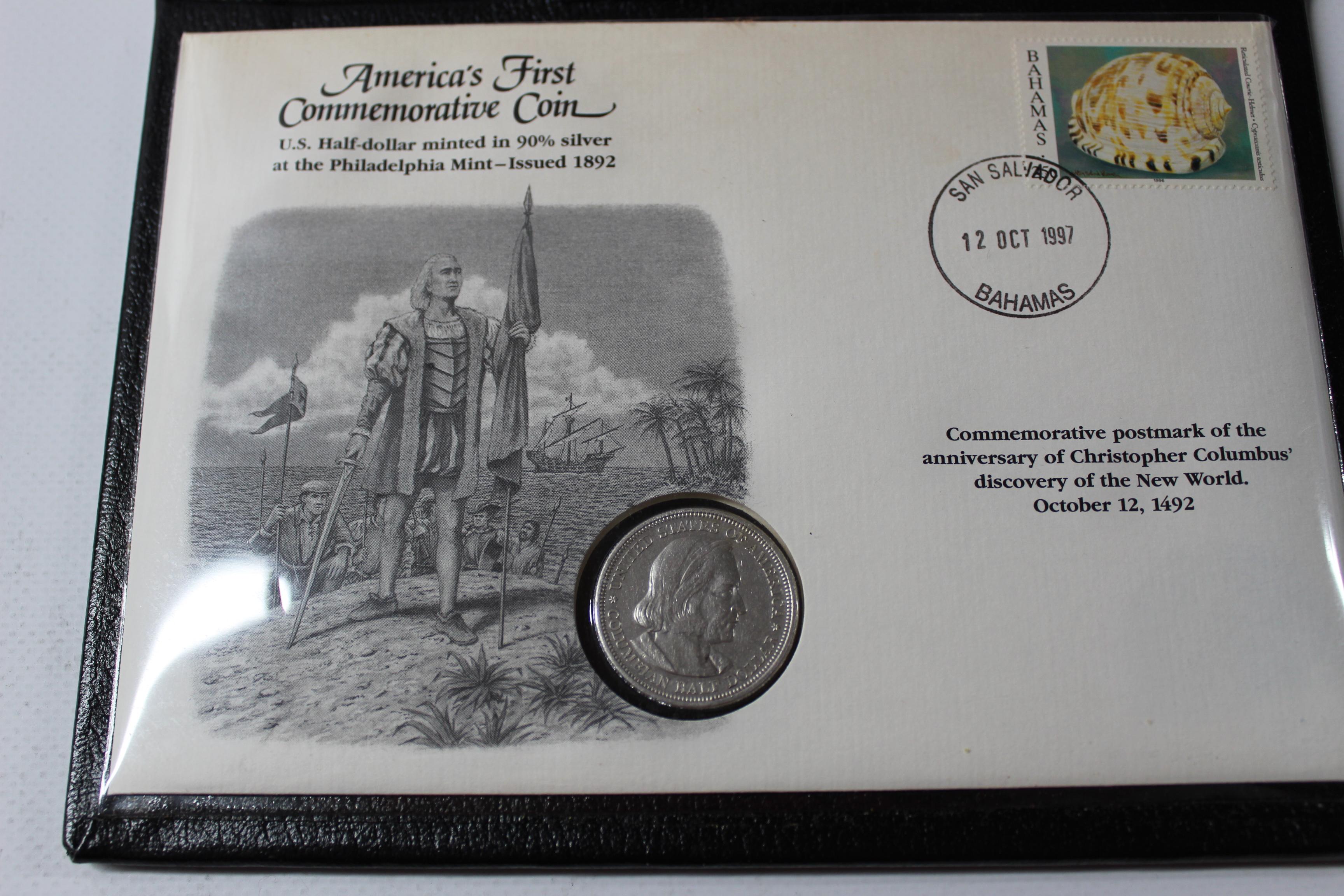 America's First Commemorative Coin - 1893 Silver Columbus Exposition Half Dollar