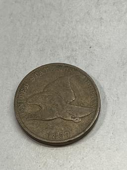 1857 Flying Eagle Cent