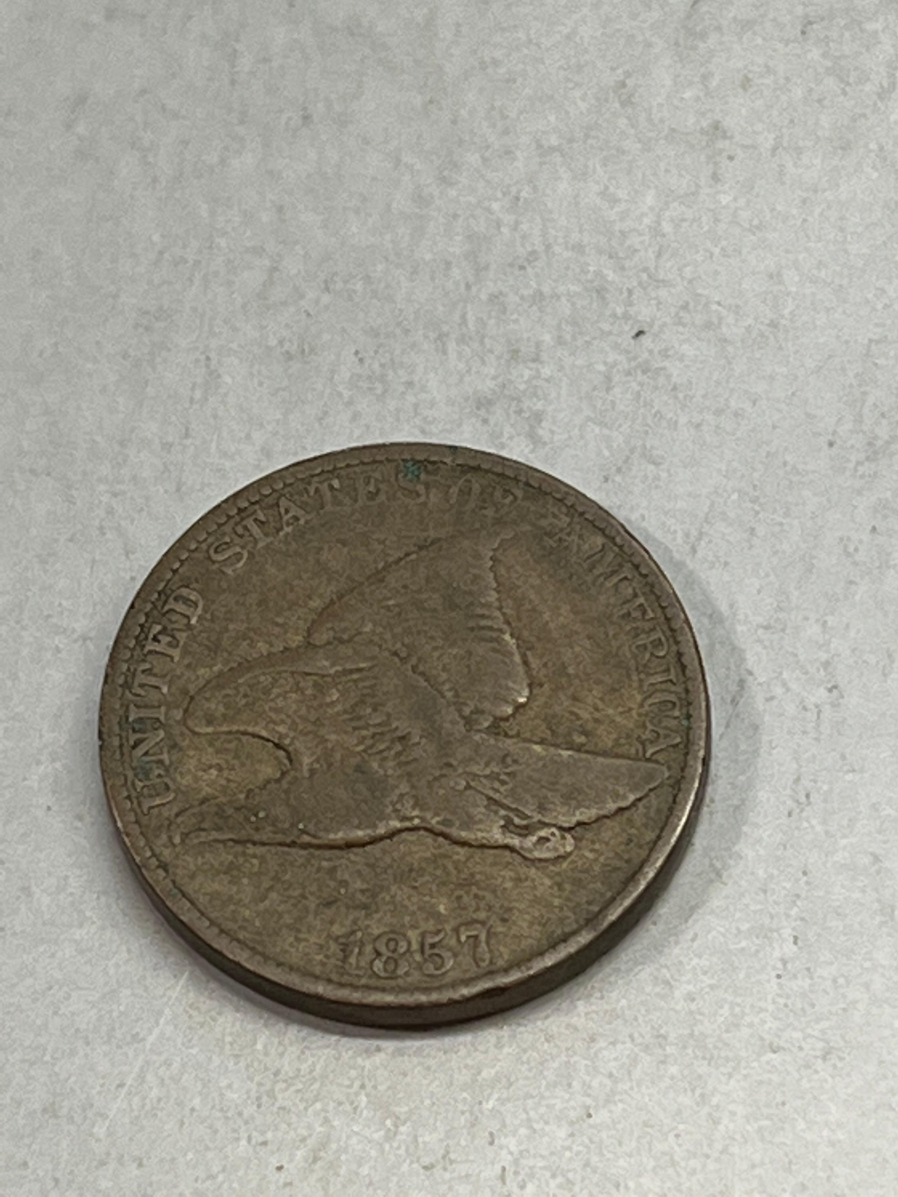 1857 Flying Eagle Cent
