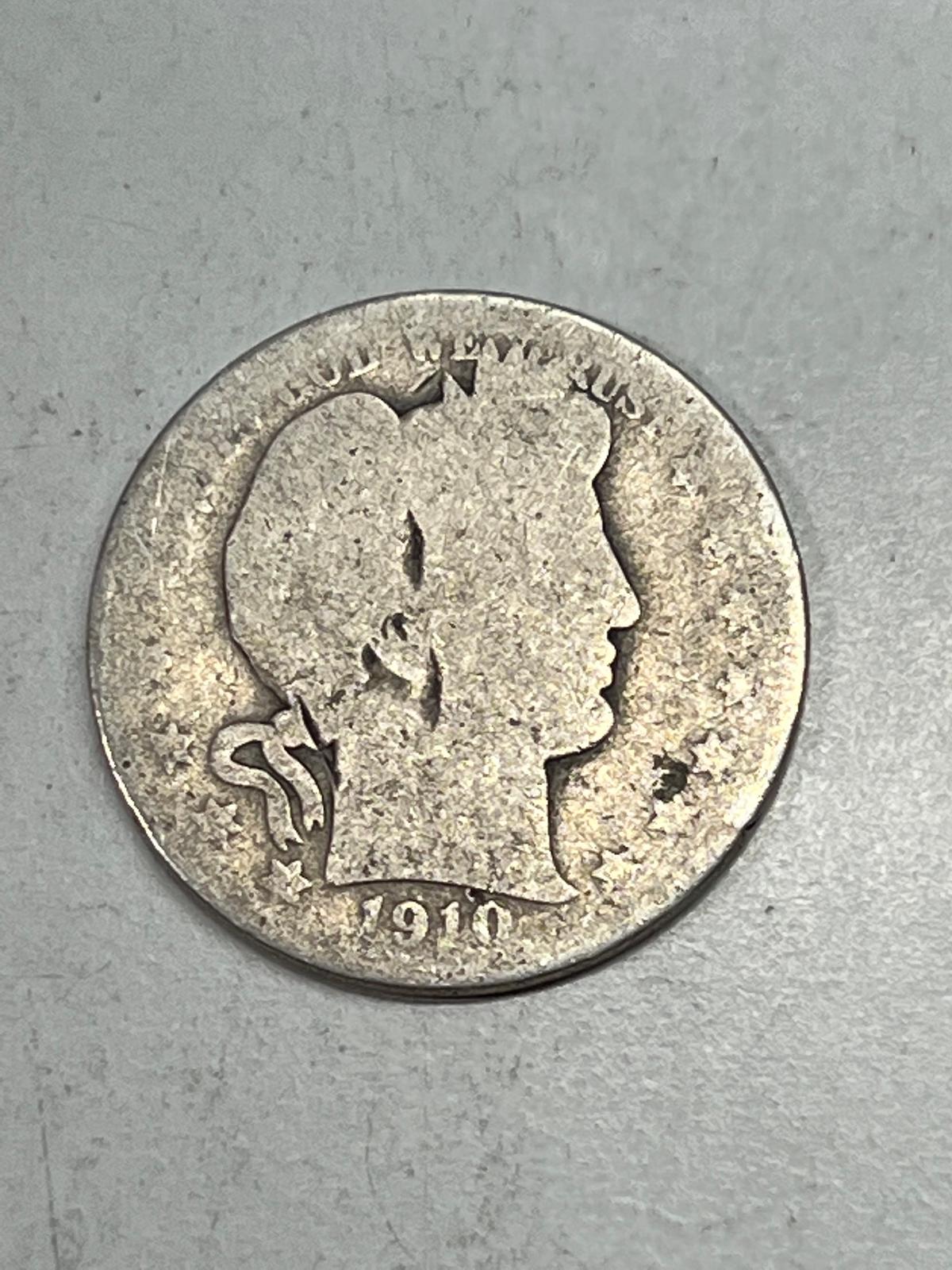 1910 Barber Half Dollar