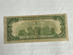 1934 $100 Federal Reserve Note