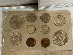 1958 p+d Double Mint Set includes 20 coins original packaging