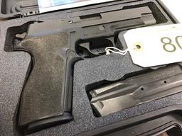 SIG SAUER P227 45 ACP BOX NIGHT SIGHTS 2 MAGS  S/N 51B007210, Tag#2571