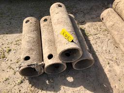 (4) SPREADERS - 30" X 7 1/2" INSIDE DIAMETER