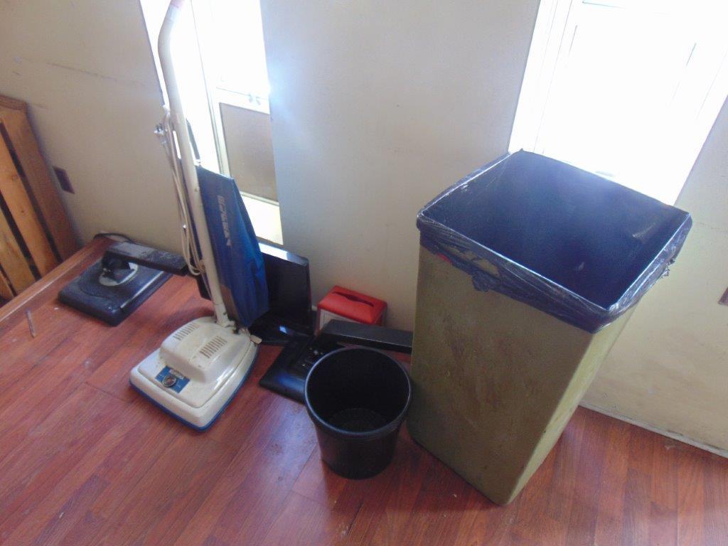 Vacuum & Trash Can & Misc