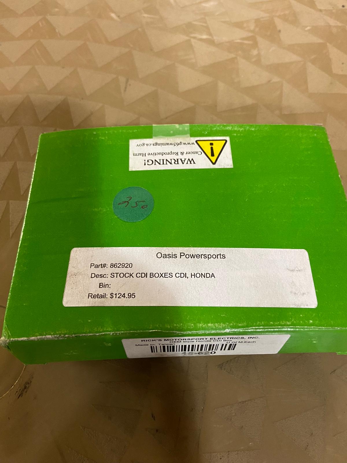 Ricks Motorsport CDI Boxes Honda