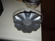 Vintage aluminum dish