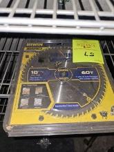 10" Irwin Saw Blade 6ot