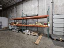 2 Sections Industrial Pallet Racking