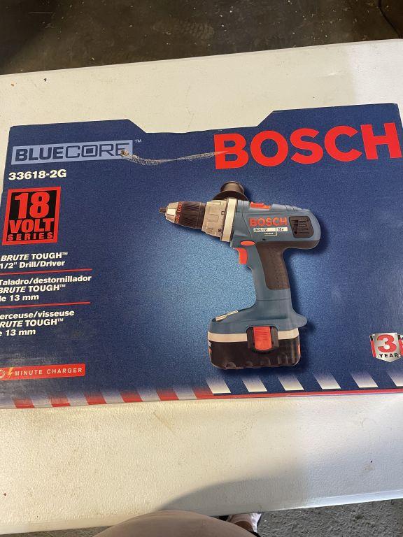 New Bosch Blue Core 18volt 1/2" Drill/driver