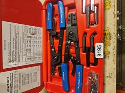 IMPERIAL Heavy Duty Replaceable Tip Sets External & Internal Pliers Tool Kit