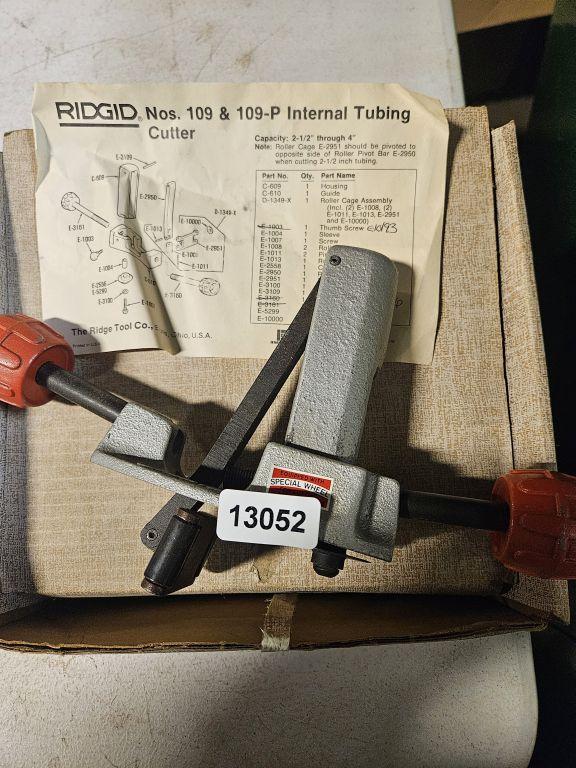 Ridgid #109-109p Internal Tubing Cutter