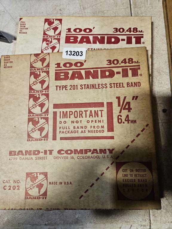 Band-it Band 1/4" 100' - 2 Qty