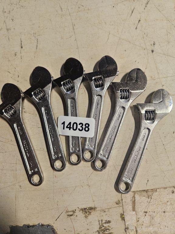 Proro Adjustable Wrenches 4" - 6qty