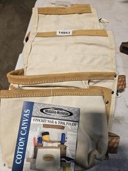 Mcguire-nicholas 8 Pocket Nail & Tool Pouch