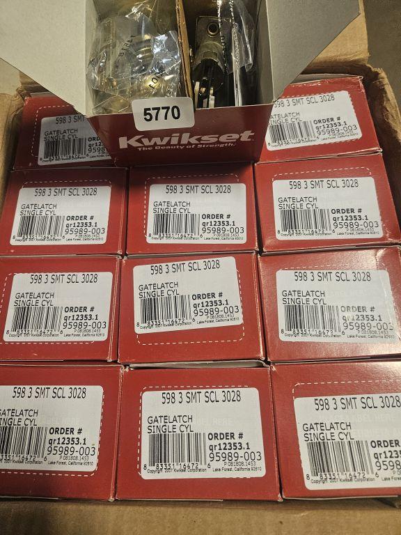 Kwikset Gatelatch Single Cyl