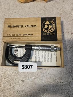 Jt Slocomb Micrometer Calipers