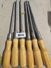 Vintage Wooden Handle Screwdrivers