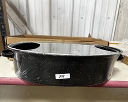 Granite Roaster Pan 19"